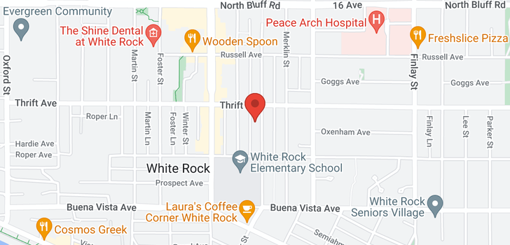 map of 301 15290 THRIFT AVENUE